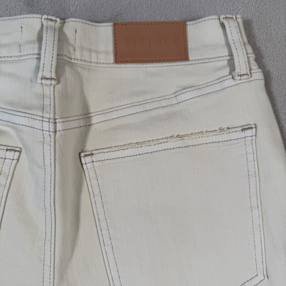 Pistola Jeans Womens Size 28 Sandstone Lennon High Rise Crop Boot - Picture 9 of 13